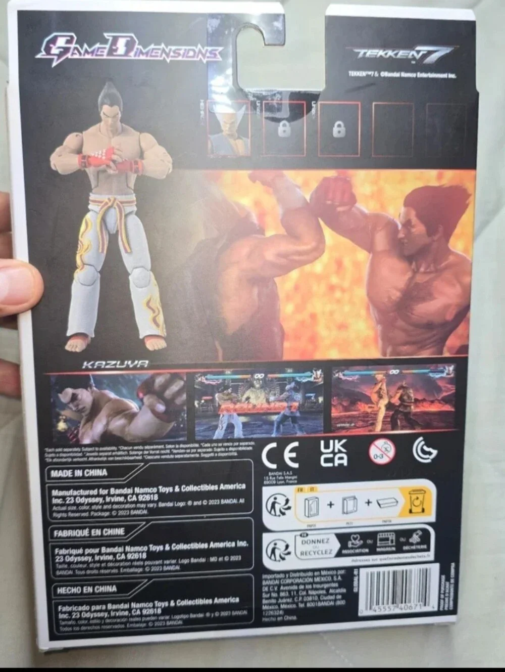 2024 Bandai Namco Game Dimensions - Tekken - Kazuya Mishima (Tekken 7) Figure